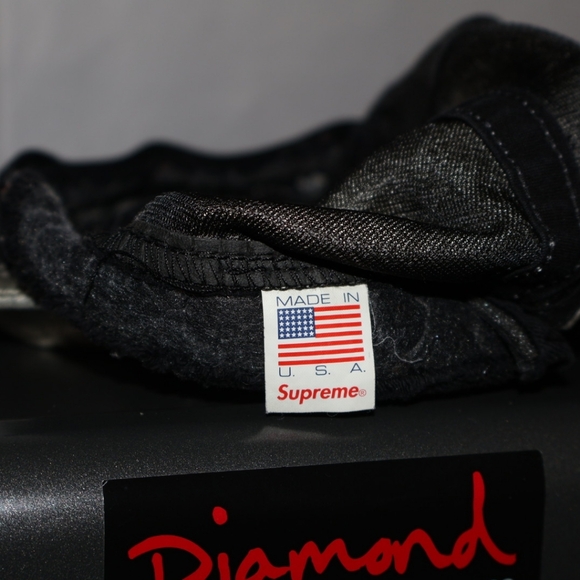 Supreme Khaki Cap with Red Logo - Picture 8 of 10